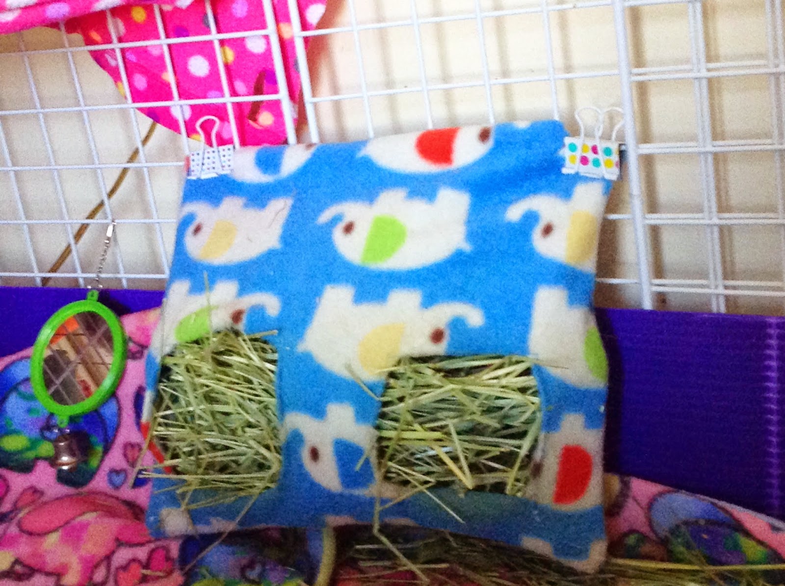 Two Curious Cavies Guinea Pig Hay Bag